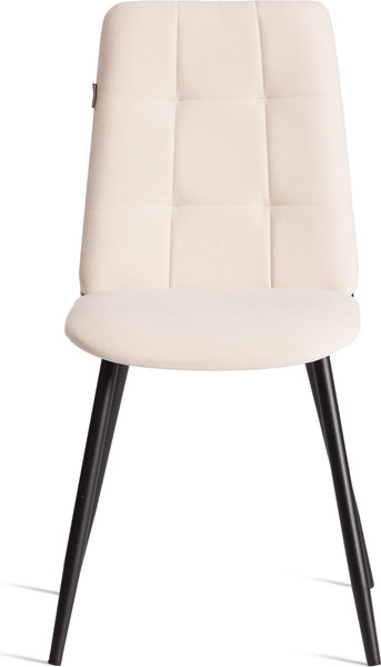 Изображение товара Стул Tetchair Asti Trend велюр (молочный/черный)