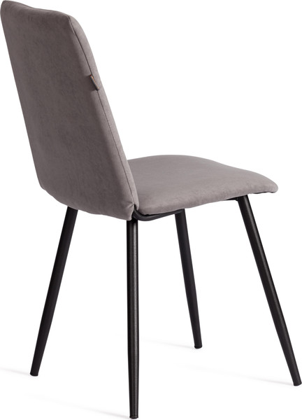 Изображение товара Стул Tetchair Asti Trend велюр (серый/черный)