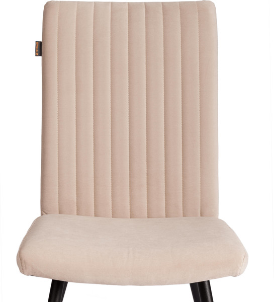 Изображение товара Стул Tetchair Monte Carlo Trend велюр (бежевый/черный)