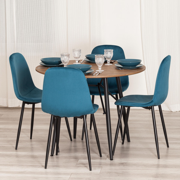 Изображение товара Стул Tetchair Breeze 4724 (темно-бирюзовый HLR62/черный)