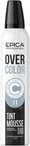 Изображение товара Тонирующий мусс для волос Epica Professional Overcolor 11 (250мл, сталь)