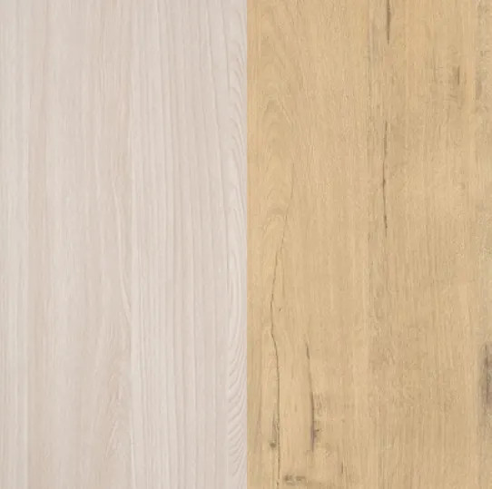 Изображение товара Полуторная кровать Proson Milton с ПМ 140x190 (ясень шимо светлый/бунратти)