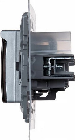 Изображение товара Розетка Legrand Etika 672426 (алюминий)