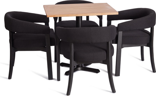 Изображение товара Стул Tetchair Surtur (черный/черный лен)