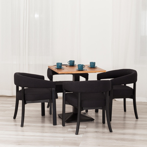 Изображение товара Стул Tetchair Surtur (черный/черный лен)