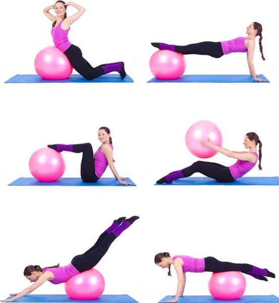 Изображение товара Фитбол гладкий Sabriasport 65J (синий)