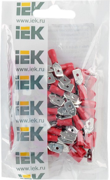 Изображение товара Разъем плоский IEK РпИп / URP10-D15-D17-6 (100шт)
