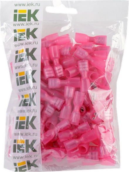 Изображение товара Разъем плоский IEK РпИм-т / URM22-D15-D17-4 (100шт)