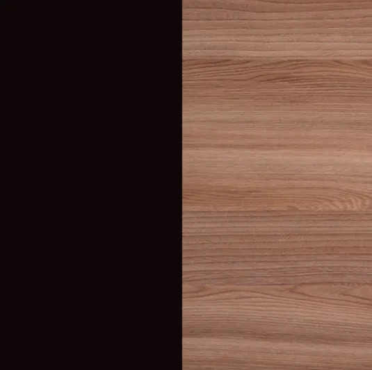 Изображение товара Полуторная кровать Proson Milton с ПМ 120x200 (черный/ясень шимо темный)