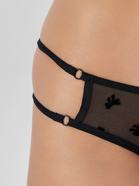 Изображение товара Комплект женских трусов Mark Formelle 412438-3 (р.98, бантики на черном-1)