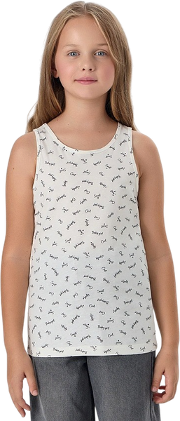 Изображение товара Майка детская Mark Formelle 427739/1 (р.104-56, слова на светло-молочном)