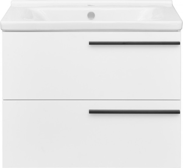 Изображение товара Тумба с умывальником Акватон Амели 80 / 1A2624K0AEE20 (белый)