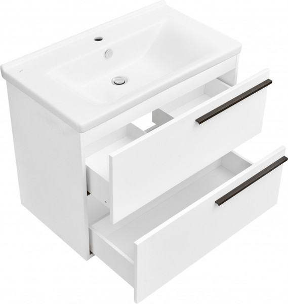 Изображение товара Тумба с умывальником Акватон Амели 80 / 1A2624K0AEE20 (белый)