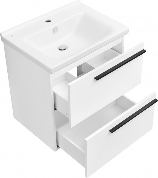 Изображение товара Тумба с умывальником Акватон Амели 60 / 1A2627K0AEE20 (белый)