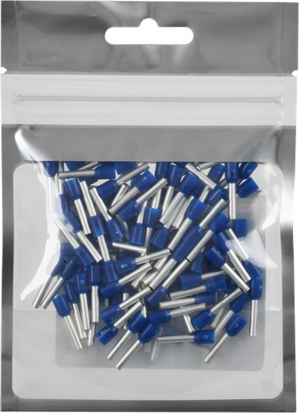 Изображение товара Набор наконечников для кабеля IEK UGN11-D25-012-100 (100шт, темно-синий)