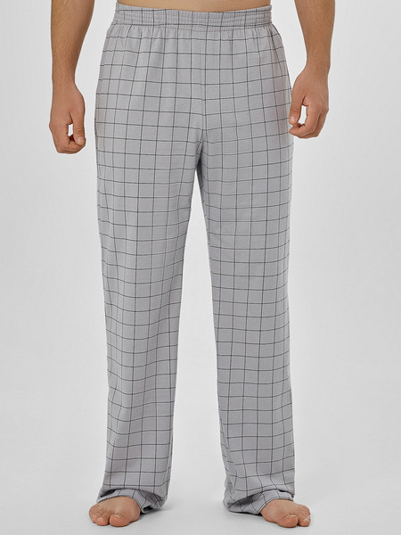 Изображение товара Комплект домашней одежды Mark Formelle 591039 (р.108-98-170/176, серый меланж 4306-А/черная клетка на сером)