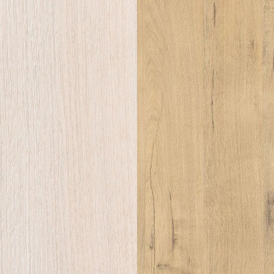 Изображение товара Полуторная кровать Proson Milton с ПМ 140x200 (дуб шамони светлый 124/бунратти)