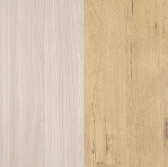 Изображение товара Полуторная кровать Proson Milton с ПМ 140x200 (ясень шимо светлый/бунратти)