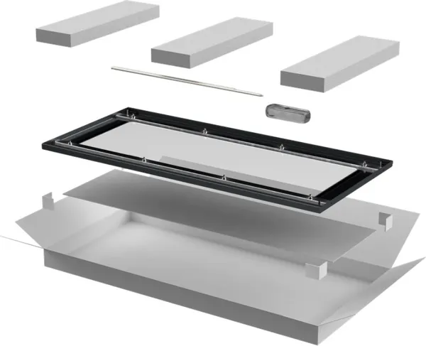 Изображение товара Дверь для щита ITK Linea E / LE05-24U6X-DR (черный)