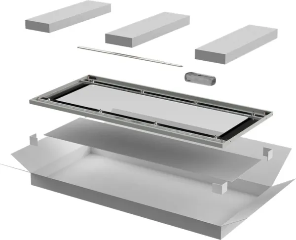 Изображение товара Дверь для щита ITK Linea E / LE35-33U6X-DR (серый)