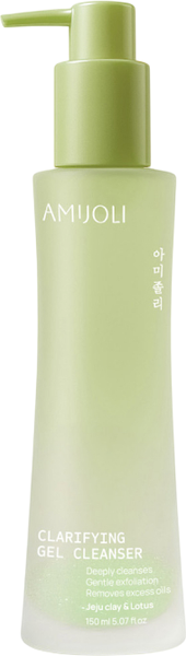 Изображение товара Гель для умывания Amijoli с кислотами, вулканической глиной и экстрактом лотоса (150мл)