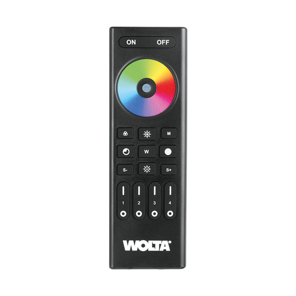 Изображение товара Пульт для светодиодной ленты Wolta WRC-07/BK