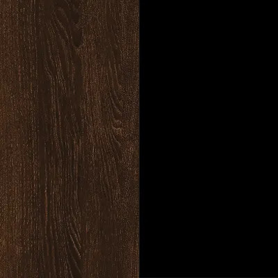 Изображение товара Полуторная кровать Proson Milton с ПМ 140x200 (дуб кантербери/черный)