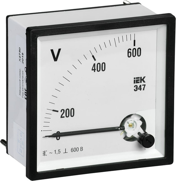 Изображение товара Вольтметр IEK IPV20-6-0600-E