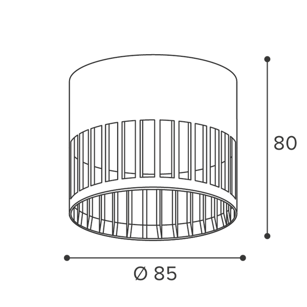 Изображение товара Точечный светильник Wolta WSL-GX53/19B