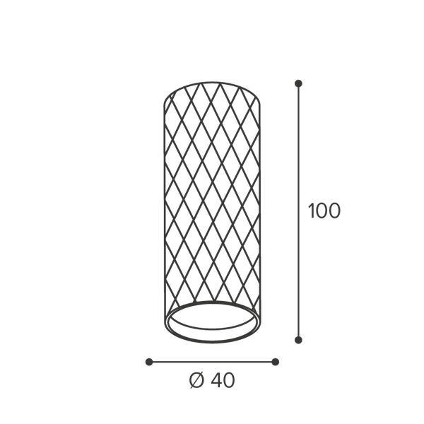Изображение товара Точечный светильник Wolta WSL-MR11/17BG