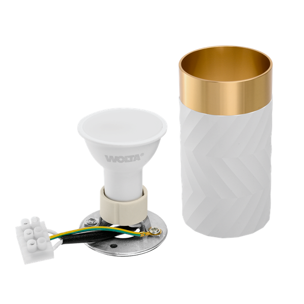 Изображение товара Точечный светильник Wolta WSL-GU10/09WG