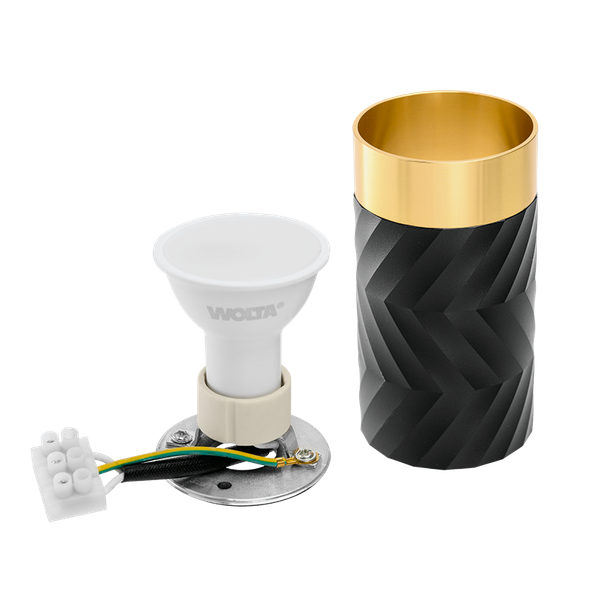 Изображение товара Точечный светильник Wolta WSL-GU10/09BG