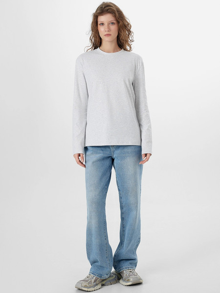 Изображение товара Лонгслив Mark Formelle 122952 (р.164/170-84-90, серый меланж 4306-А)