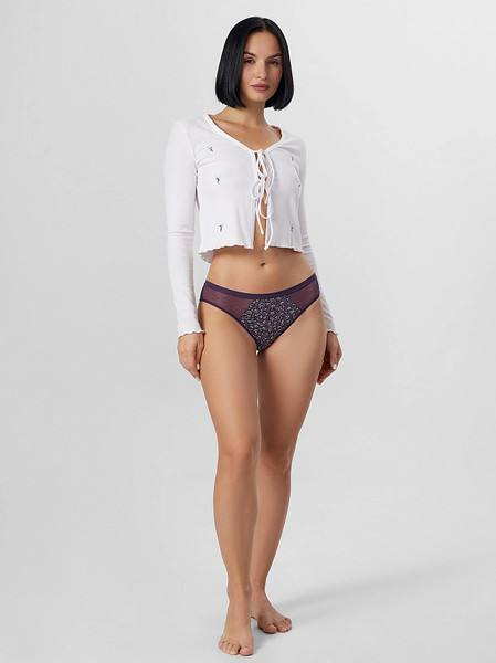 Изображение товара Трусы женские Mark Formelle 412474 (р.102, узор на фиолетовом)