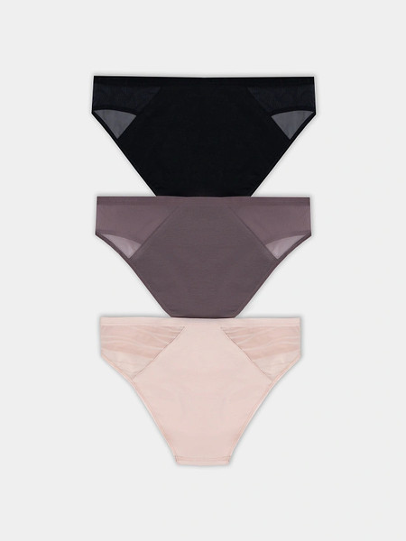 Изображение товара Комплект женских трусов Mark Formelle 412474-3 (р.102, розовый фарфор-1)