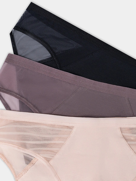 Изображение товара Комплект женских трусов Mark Formelle 412474-3 (р.102, розовый фарфор-1)