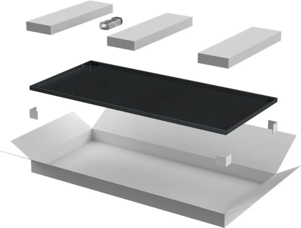 Изображение товара Дверь для щита ITK Linea E / LE05-42U6X-DM (черный)
