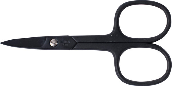 Изображение товара Ножницы для маникюра Dewal 338 (черный матовый)