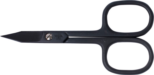 Изображение товара Ножницы для маникюра Dewal 336 (черный матовый)