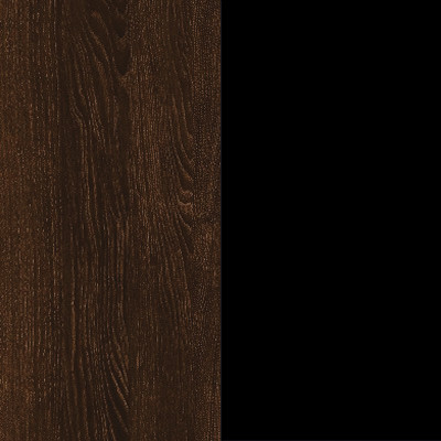 Изображение товара Двуспальная кровать Proson Milton с ПМ 180x200 (дуб кантербери/черный)