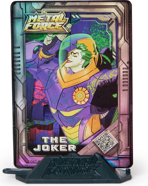 Изображение товара Фигурка коллекционная Spin Master Metal Force. Бэтмен. Джокер с костюмом / 64588