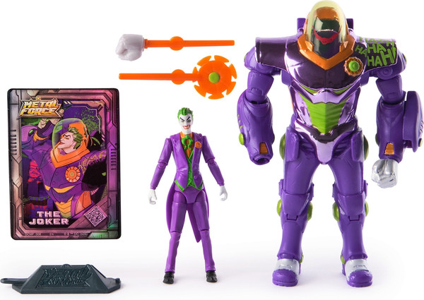 Изображение товара Фигурка коллекционная Spin Master Metal Force. Бэтмен. Джокер с костюмом / 64588
