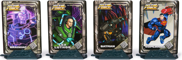 Изображение товара Набор фигурок коллекционных Spin Master Metal Force. Бэтмен. 4 фигурки / 64585