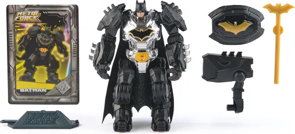 Изображение товара Фигурка коллекционная Spin Master Metal Force. Бэтмен с аксессуарами / 64586