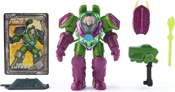 Изображение товара Фигурка коллекционная Spin Master Metal Force. Бэтмен с аксессуарами / 64586