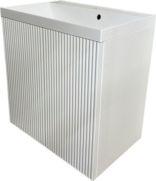 Изображение товара Тумба под умывальник Garda Glory 78_600 / 25.78.600.PVC (белый глянец)