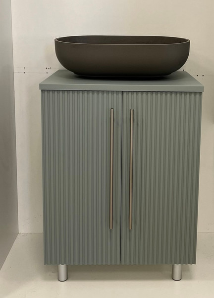 Изображение товара Тумба под умывальник Garda Glory 78_600 / 25.78.600.PVC (аквамарин)