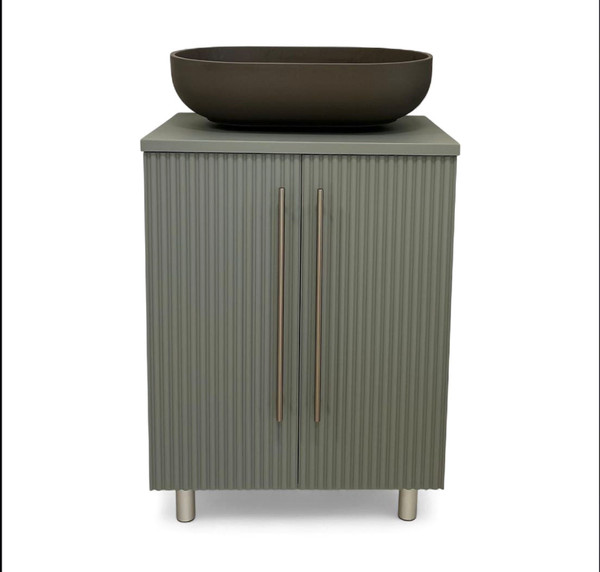 Изображение товара Тумба под умывальник Garda Glory 78_600 / 25.78.600.PVC (аквамарин)