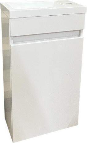 Изображение товара Тумба под умывальник Garda Kvadro 90_400 / 32.90.400.PVC (белый глянец)