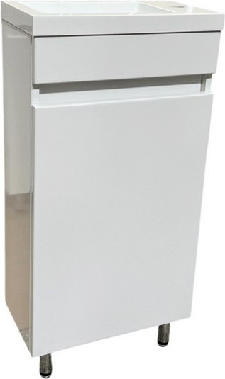 Изображение товара Тумба под умывальник Garda Kvadro 90_400 / 32.90.400.PVC (белый глянец)